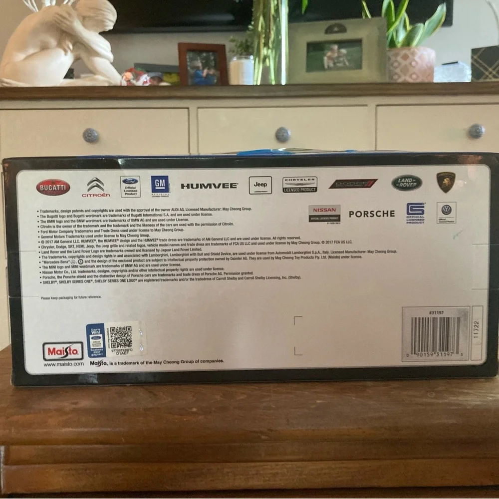 Orange 2015 Ford Mustang GT Toy Car - Picture 7 of 7
